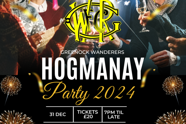 Black And Gold Modern New Year Party A4 Document (1080 x 1350 px) (1350 x 1080 px)